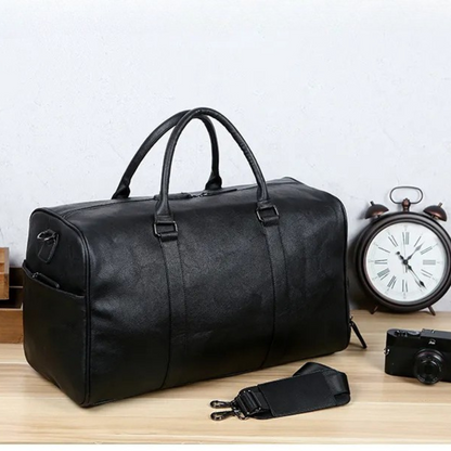 Classic Leather Carry - on Bag