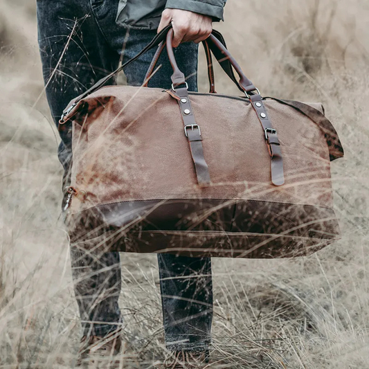 Rugged Canvas Travel & Sports Bag