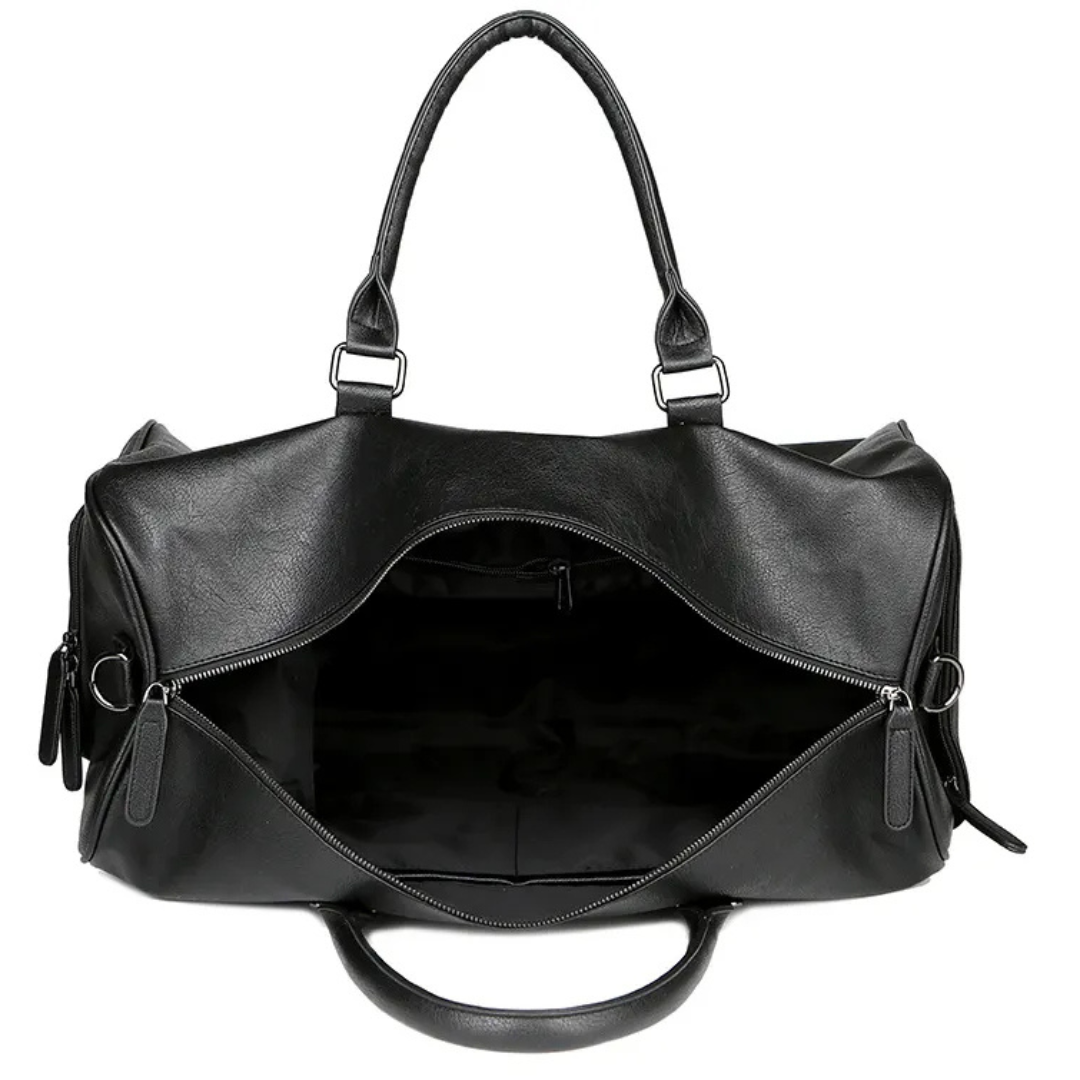 Classic Leather Carry - on Bag