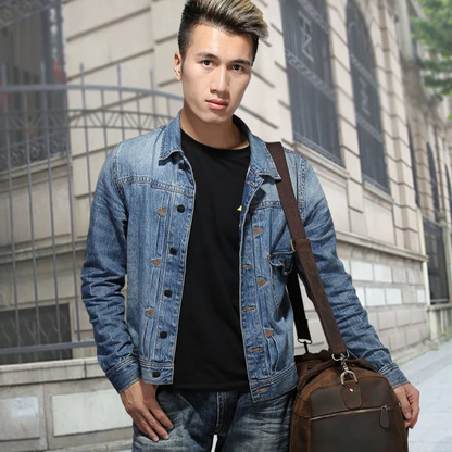 Classic Leather Travel Bag