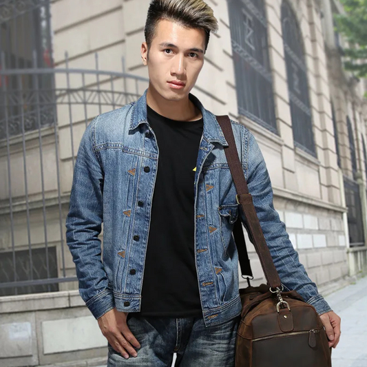 Classic Leather Travel Bag
