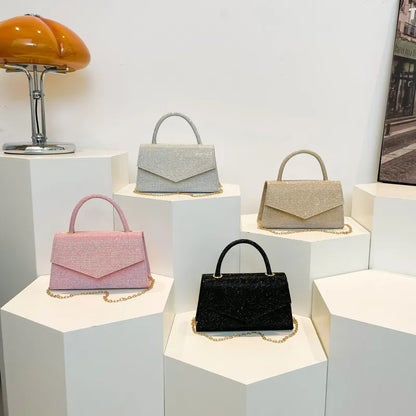 Trendy Diamond Small Square Bag for Women
