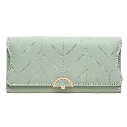 Women 's Tri - Fold Clutch Purse with Large Capacity