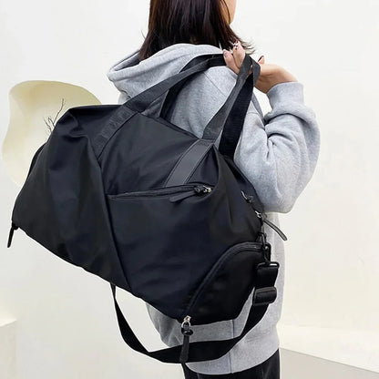 Travel and Sports Bag with Wet / Dry Separation