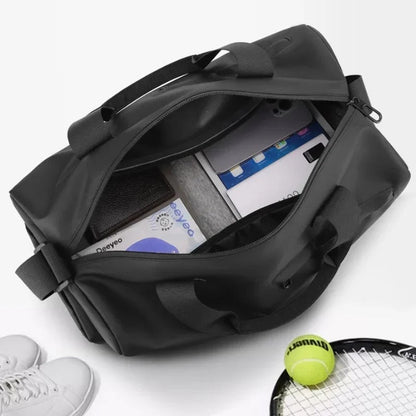 Sports Bag with Independent Shoe Compartment and Dry / Wet Separation