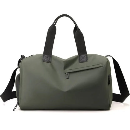 Sports Bag with Independent Shoe Compartment and Dry / Wet Separation