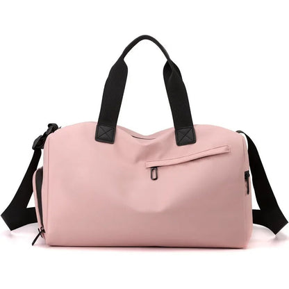 Sports Bag with Independent Shoe Compartment and Dry / Wet Separation