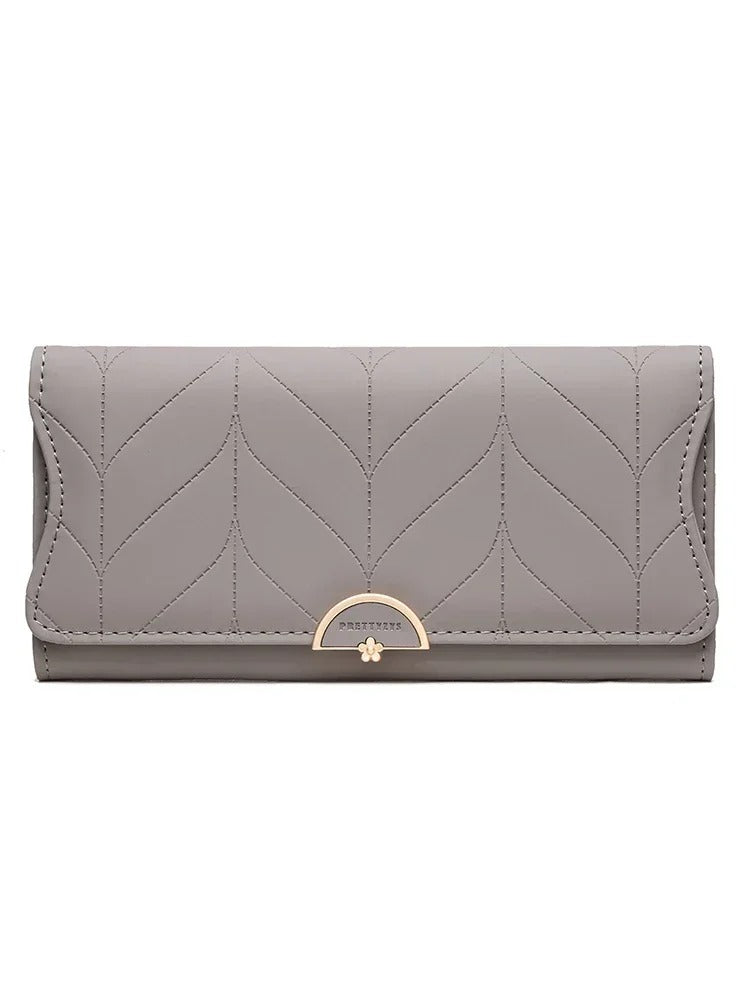 Women 's Tri - Fold Clutch Purse with Large Capacity